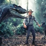 Article thumbnail: Actor Sam Neill is pictured in a scene from the new film "Jurassic Park III," opening nationwide July 18, 2001. REUTERS/Universal Studios Handout FOR FEATURE-LEISURE JURASSICPARK