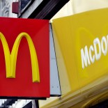 Article thumbnail: File photo dated 06/01/16 of a McDonald's sign. Fast food giant McDonald's has run out of milkshakes in all of its UK restaurants due to supply chain problems. The burger chain has also been left without bottled drinks across its 1,250 outlets in England, Scotland and Wales. Issue date: Tuesday August 24, 2021. PA Photo. See PA story CITY McDonalds. Photo credit should read: Nick Ansell/PA Wire