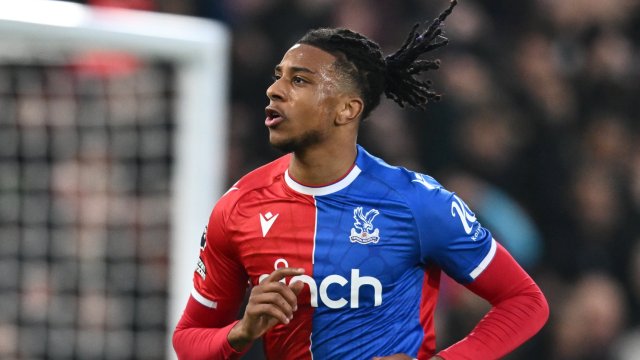 Article thumbnail: LONDON, ENGLAND - MAY 6: Michael Olise of Crystal Palace celebrates after scoring his team's first goal during the Premier League match between Crystal Palace and Manchester United at Selhurst Park on May 6, 2024 in London, United Kingdom.(Photo Sebastian Frej/MB Media/Getty Images)