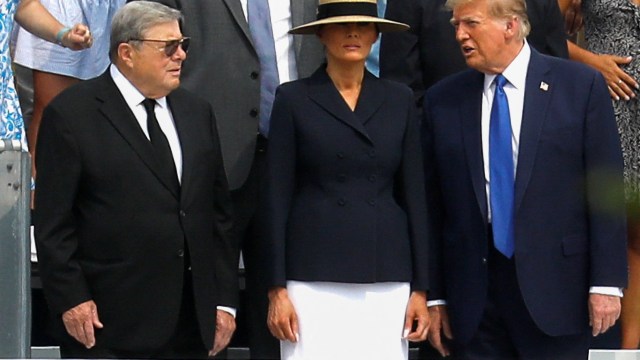 Article thumbnail: Former U.S. President Donald Trump and Melania Trump attend the graduation ceremony of their son Barron Trump, in West Palm Beach, Florida, U.S. May 17, 2024. REUTERS/Marco Bello