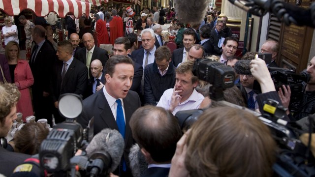 Article thumbnail: The sight of David Cameron back in the Cabinet serves as sharp reminder how this party offered rosy promises only to end up abandoning the centre ground (Photo by John Phillips/UK Press via Getty Images)