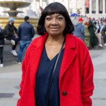 Article thumbnail: LONDON, UNITED KINGDOM - 2024/03/30: Diane Abbott joins pro-Palestine protestors in Trafalgar Square calling for a ceasefire in Gaza. (Photo by Phil Lewis/SOPA Images/LightRocket via Getty Images)