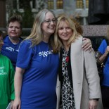 Article thumbnail: LONDON, ENGLAND - NOVEMBER 9: Director of Advocacy of Sex Matters, Helen Joyce (L) hugs MP Rosie Duffield in Parliament Square on November 9, 2023 in London, United Kingdom. Supporters of Sex Matters, a self-described 'human-rights' organisation that campaigns for clarity on sex in law and policy, deliver a petition and letter on male violence to Rishi Sunak at 10 Downing Street. (Photo by Martin Pope/Getty Images)