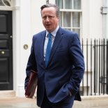 Article thumbnail: File photo dated 14/05/24 of Foreign Secretary Lord David Cameron leaving no 10 Downing Street, London, following a Cabinet meeting. Issue date: Friday July 5, 2024. PA Photo. See PA story POLITICS ElectionPrimeMinisters. Photo credit should read: Lucy North/PA Wire