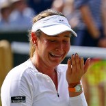 Article thumbnail: Tennis - Wimbledon - All England Lawn Tennis and Croquet Club, London, Britain - July 11, 2024 Croatia's Donna Vekic reacts during her semi final match against Italy's Jasmine Paolini REUTERS/Hannah Mckay TPX IMAGES OF THE DAY