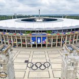 Article thumbnail: This aerial view taken on June 4, 2024 in Berlin shows the Olympic Stadium that will host several matches and the final of the UEFA EURO 2024 European Football Championship. The UEFA EURO 2024 European Football Championship will take place from June 14 to July 14 in ten stadiums around Germany including Berlin's Olympic Stadium. (Photo by Odd ANDERSEN / AFP) (Photo by ODD ANDERSEN/AFP via Getty Images)