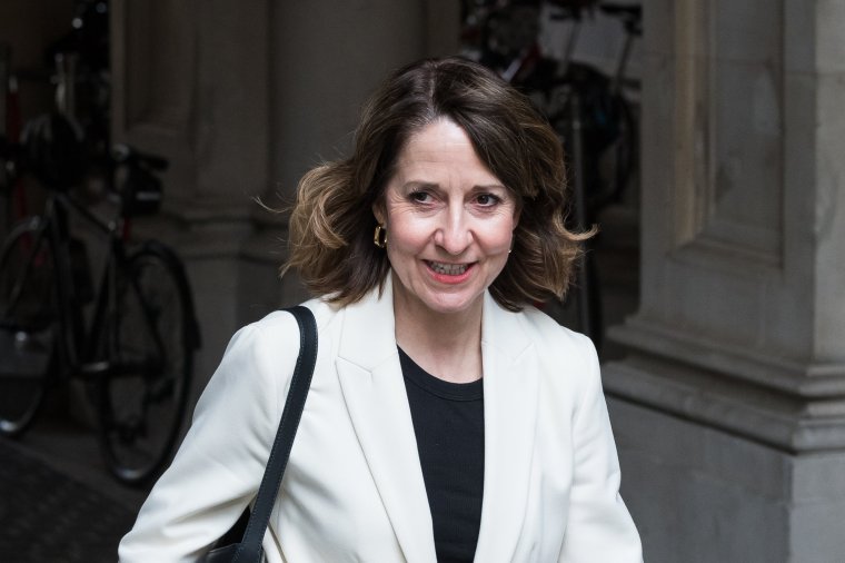 LONDON, UNITED KINGDOM - JULY 16, 2024: Secretary of State for Work and Pensions Liz Kendall arrives in Downing Street to attend weekly Cabinet meeting in London, United Kingdom on July 16, 2024. (Photo credit should read Wiktor Szymanowicz/Future Publishing via Getty Images)