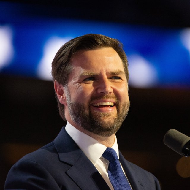 Article thumbnail: MILWAUKEE, WISCONSIN, UNITED STATES - JULY 17: Republican from Ohio and Republican vice-presidential nominee Senator JD Vance attends the third day of Republican National Convention at the Fiserv Forum in Milwaukee, Wisconsin, United States, on July 17, 2024. (Photo by Jacek Boczarski/Anadolu via Getty Images)