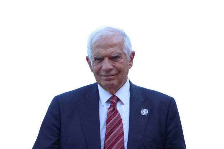 EU High Representative for Foreign Affairs and Security Policy, Josep Borrell attends the European Political Community meeting at the Blenheim Palace near Oxford, Britain July 18, 2024. REUTERS/Hollie Adams