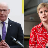 Article thumbnail: John Swinney and Nicola Sturgeon (photos: Jeff J Mitchell /Getty Images and Jane Barlow/PA)